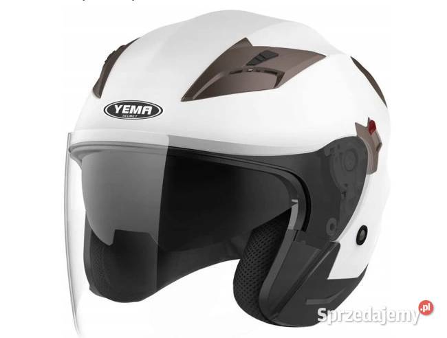 Kask z blendą przeciwsłoneczną Tarnowska Wola