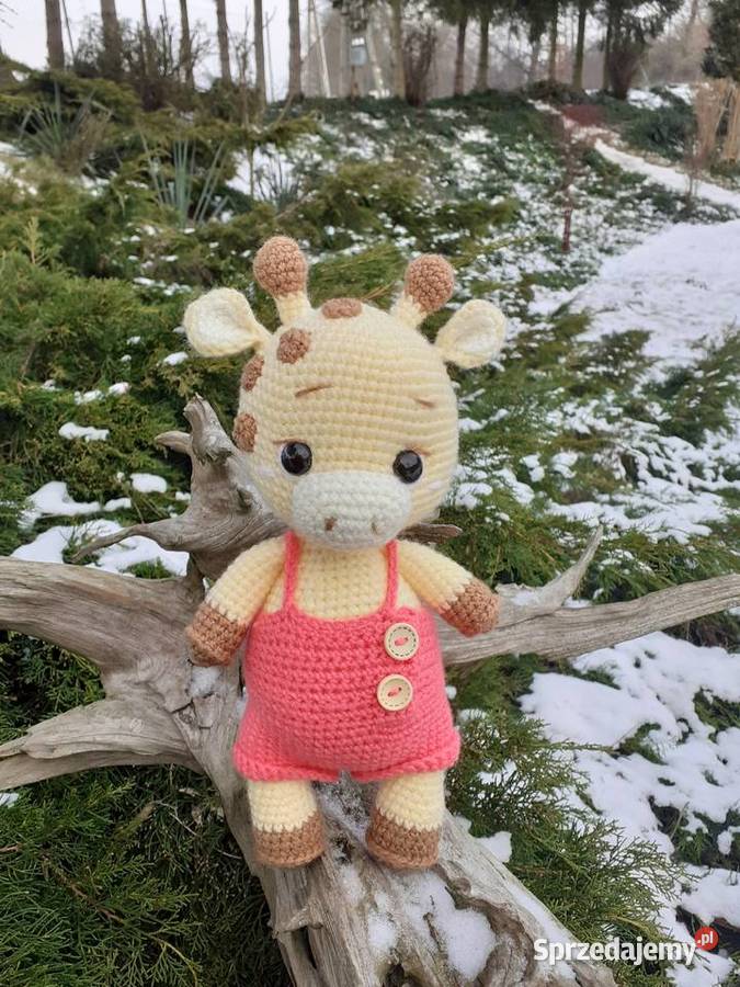 żyrafa na szydełku Nakło nad Notecią sprzedam
