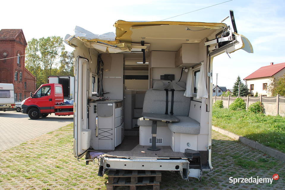 ZABUDOWA KEMPINGOWA KAMPER HYMER 2020 R mazowieckie Grzebowilk