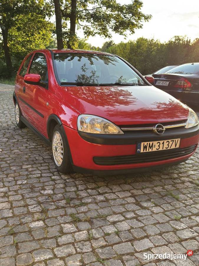 Piękna Corsa nowa Rok produkcji 2002 Corsa mazowieckie Stare Zakole