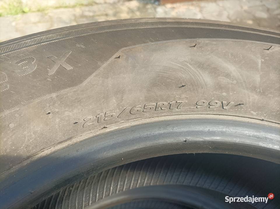 4x Opony letnie 21565 R17 Hankook Czerwonak