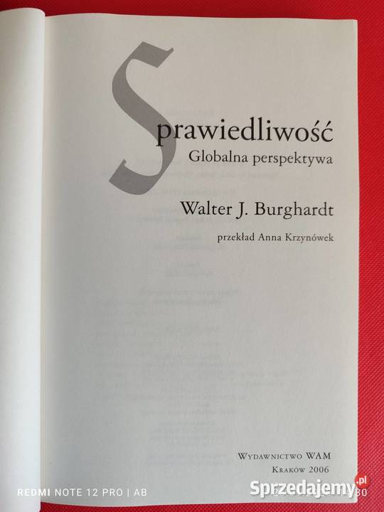 Walter J Burghardt Sprawiedliwość Globalna Katowice