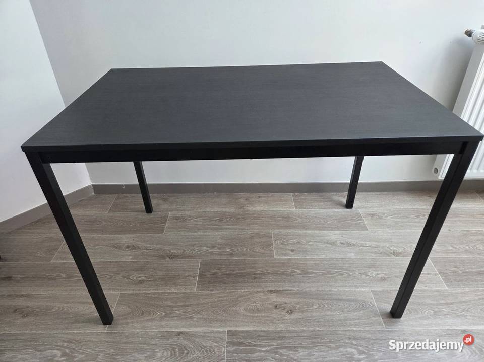 Stół Ikea 5 czarny solidny metalowe nogi Olsztyn