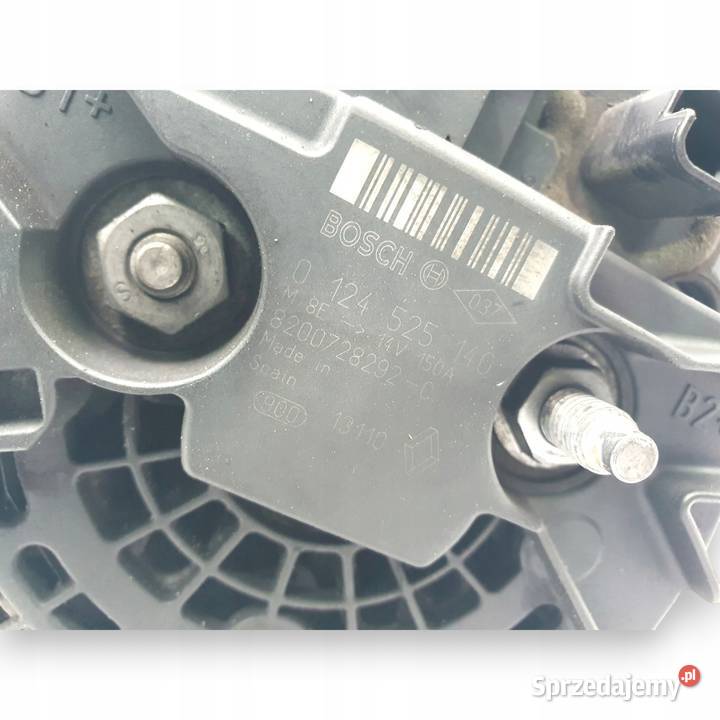 ALTERNATOR Nissan Qashqai 15 dCi Bosch Chełm sprzedam