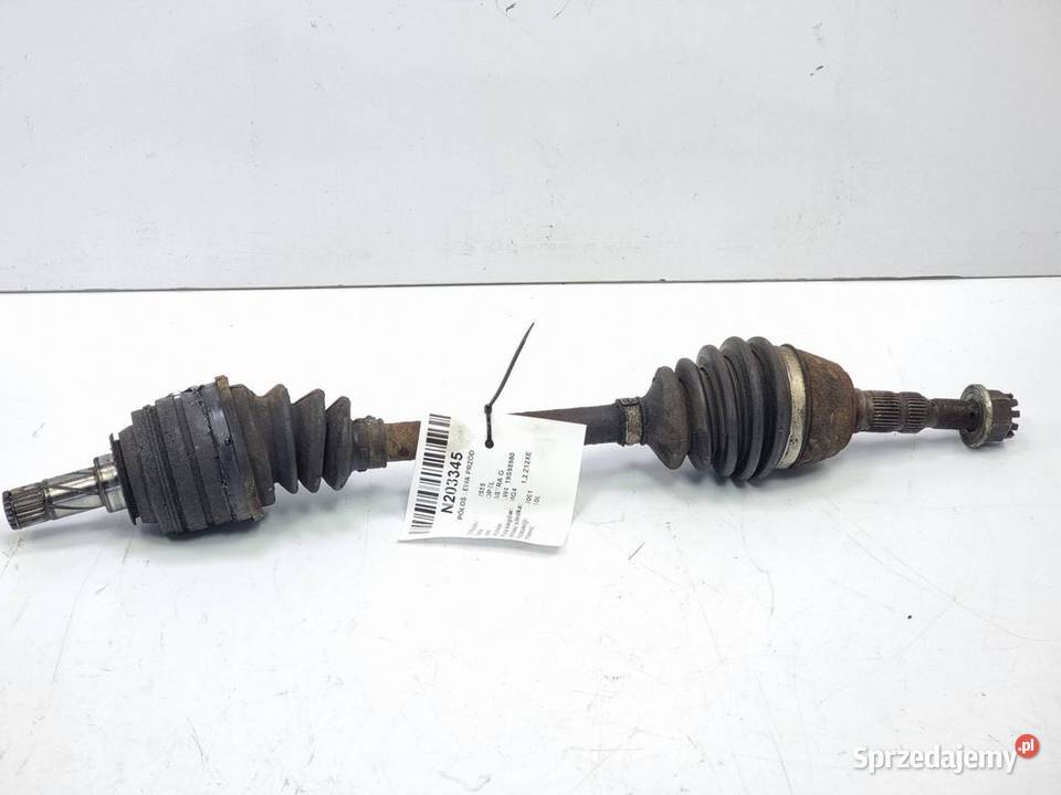 PÓŁOŚ LEWA PRZÓD OPEL ASTRA G kujawsko-pomorskie Lipno