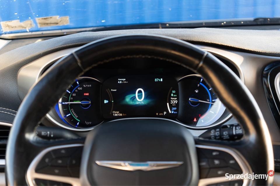 Chrysler Pacifica Plugin Hybrid Touring L ogranicznik prędkości mazowieckie Obryte