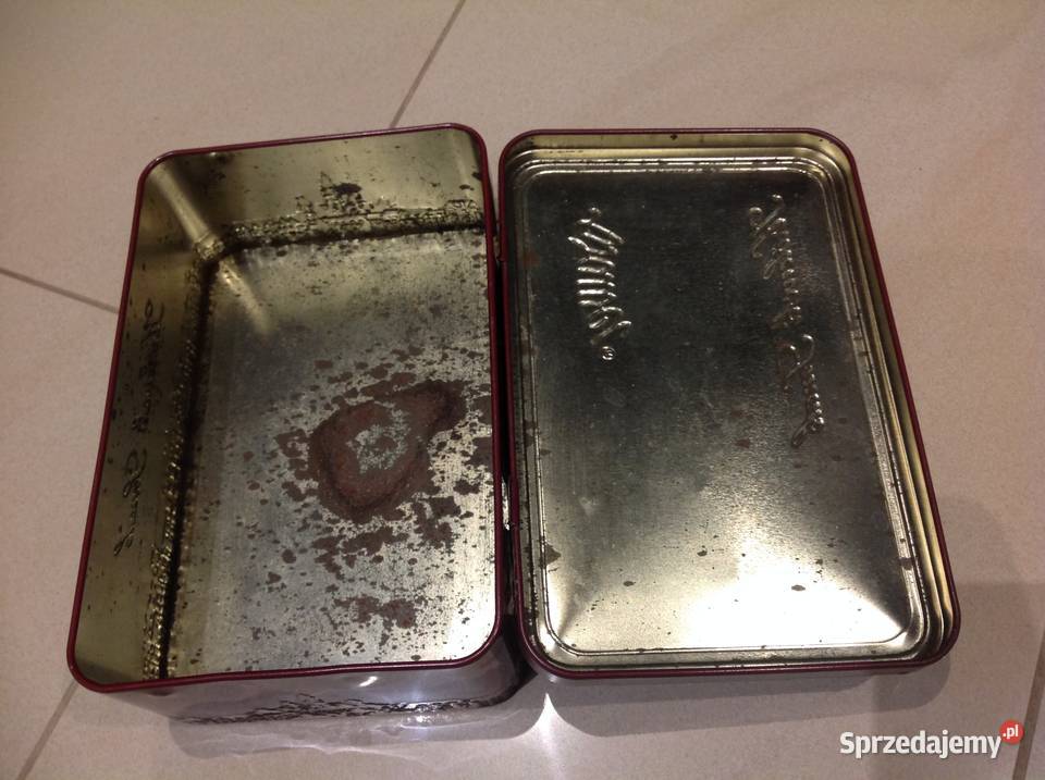 Puszka Blaszana Czekoladkach WAWEL Królewski lubuskie Nowa Sól sprzedam