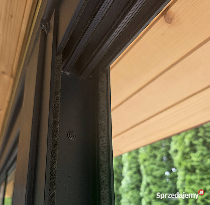 Ścianki szklane Drzwi Szyby przesuwne na taras