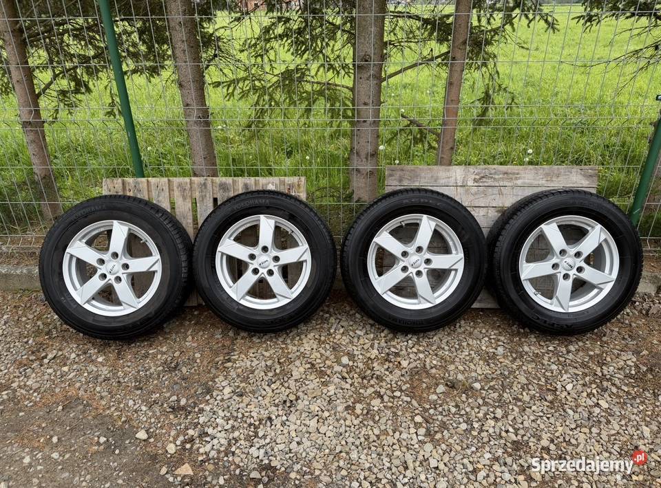 Koła letnie 5x1143 R16 Rial 65J ET40 Czujniki