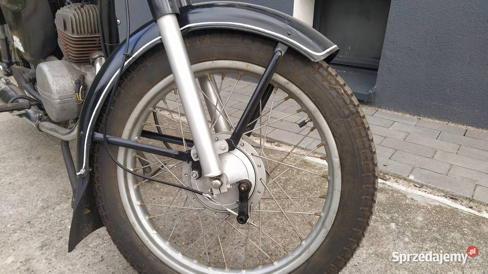 Wsk 125 zarejestrowana na białe tablice