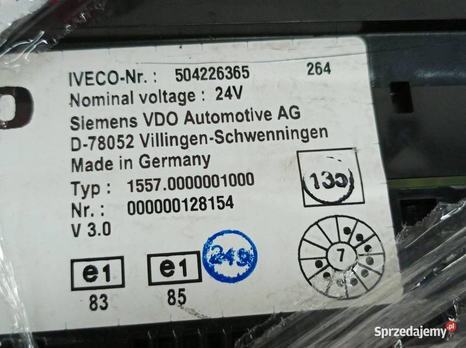 LICZNIK 504226365 78 D 310 Iveco Stralis świętokrzyskie sprzedam