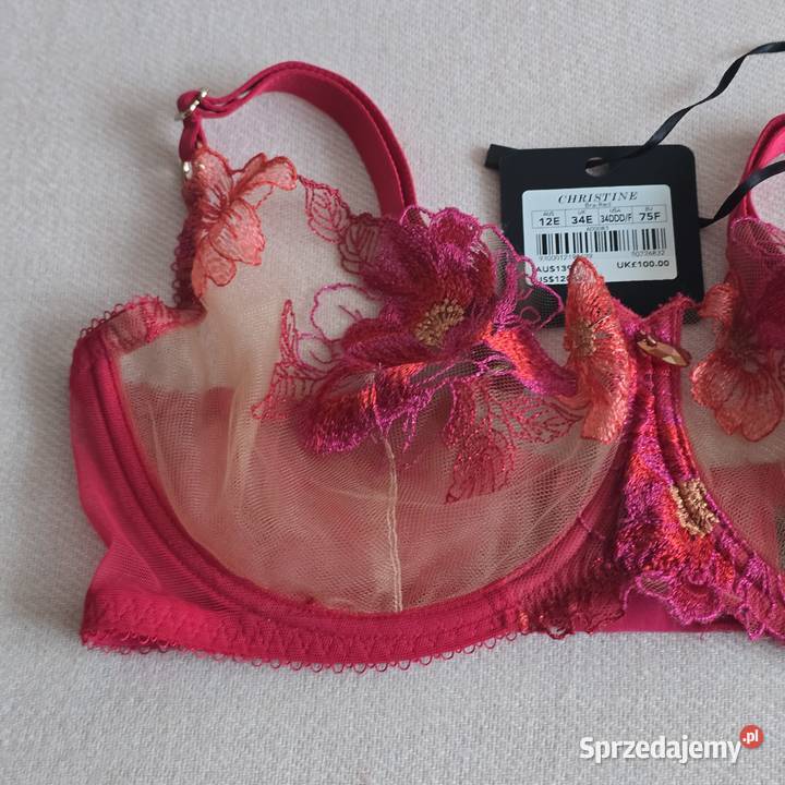 Biustonosz Honey Birdette Christine BraRed 75 F Gdańsk sprzedam