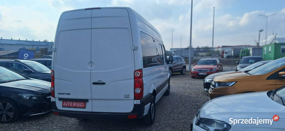 Volkswagen Crafter super stan malutki przebieg wspomaganie kierownicy pomorskie Lębork