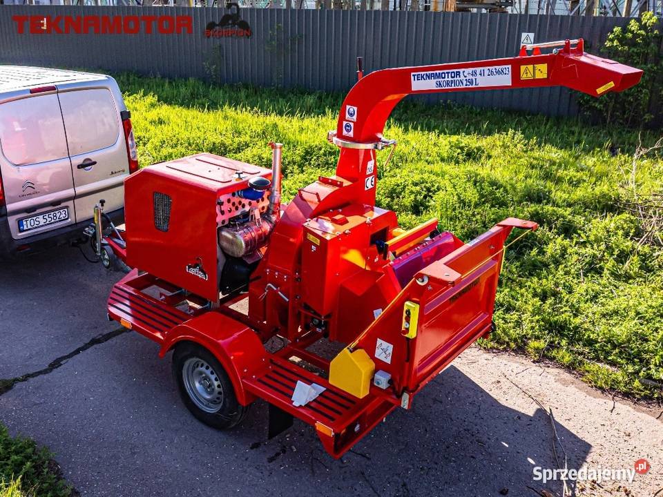 NOWOŚĆ Rębak Skorpion 250L Diesel sprzegło świętokrzyskie Ostrowiec Świętokrzyski