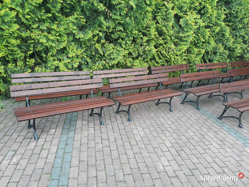 Ławka parkowa ogrodowa miejska żeliwna z Sopot sprzedam