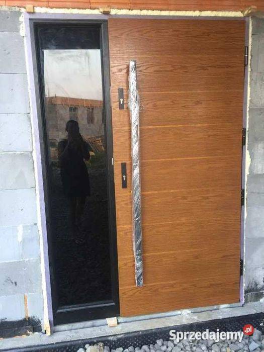 Drzwi Zewnętrzne Wejściowe Drewniane DOTACJE DO Dom i Ogród wielkopolskie Kalisz