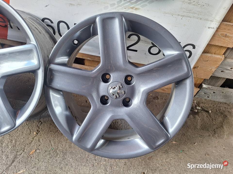 Alufelgi 4x108 17 ET31 PEUGEOT 2008 206 207 307 kujawsko-pomorskie Choceń sprzedam
