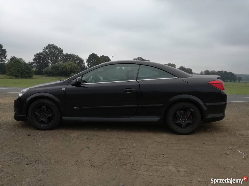 Opel Astra H TwinTop OPC line 16 benzyna nieuszkodzony śląskie