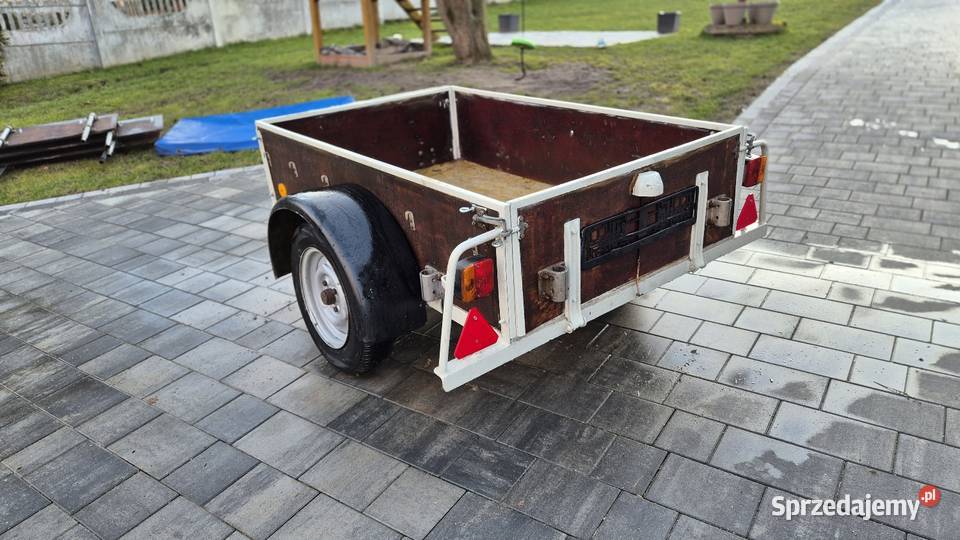 Przyczepka samochodowa do traktorka quada 1 opolskie Głogówek sprzedam
