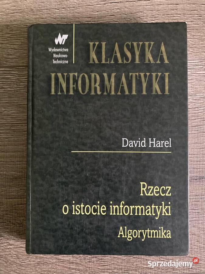 Książka Klasyka Informatyki Algorytmika David podkarpackie