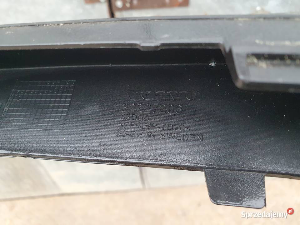VOLVO V60 S60 SPOILER ZDERZAKA PRZEDNIEGO PRZÓD Międzychód sprzedam