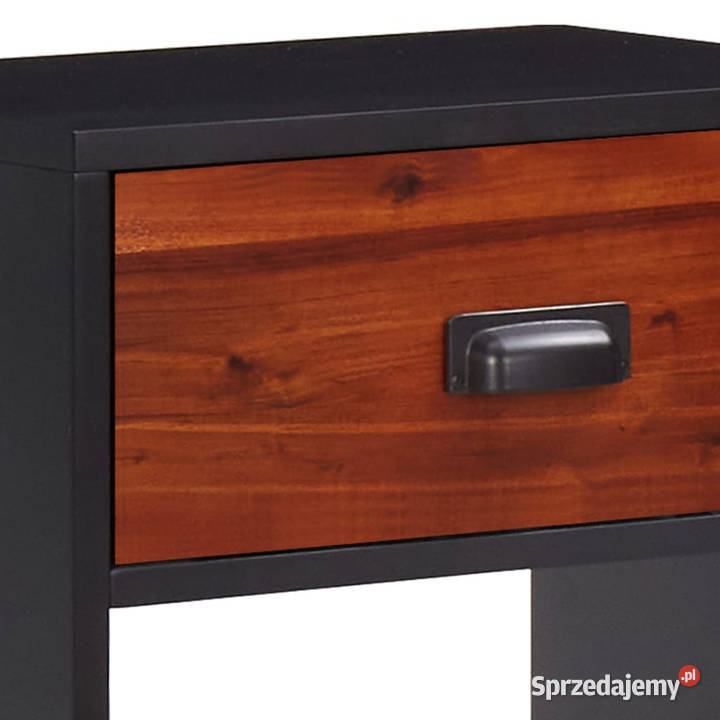 Szafka nocna z litego drewna akacjowego 40x30x57 Warszawa