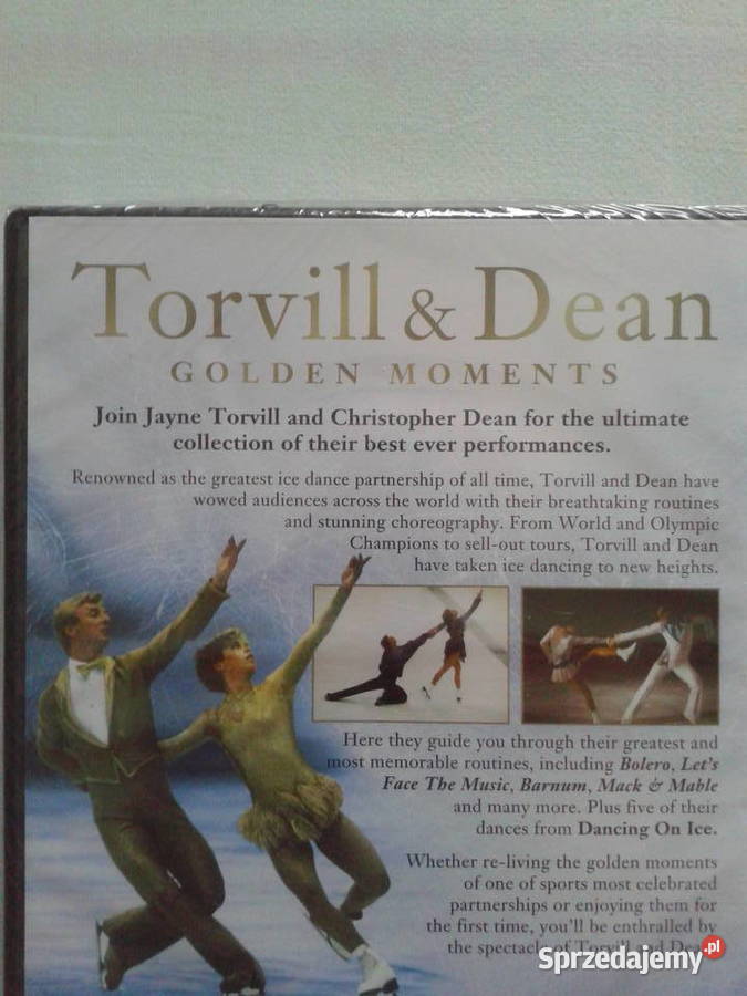 Torvill Dean GOLDEN MOMENTS 2006 dvd video kubek Puławy sprzedam