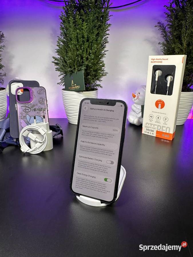 Apple iPhone 12 mini 64GB Bateria 100 Stan Warszawa