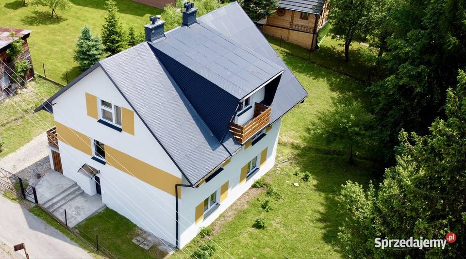 Dom remoncie z widokiem na Stryszawę Stryszawa