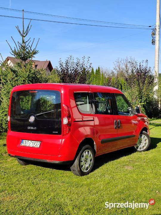 Fiat Doblo 14 czerwony Doblo Wola Zabierzowska