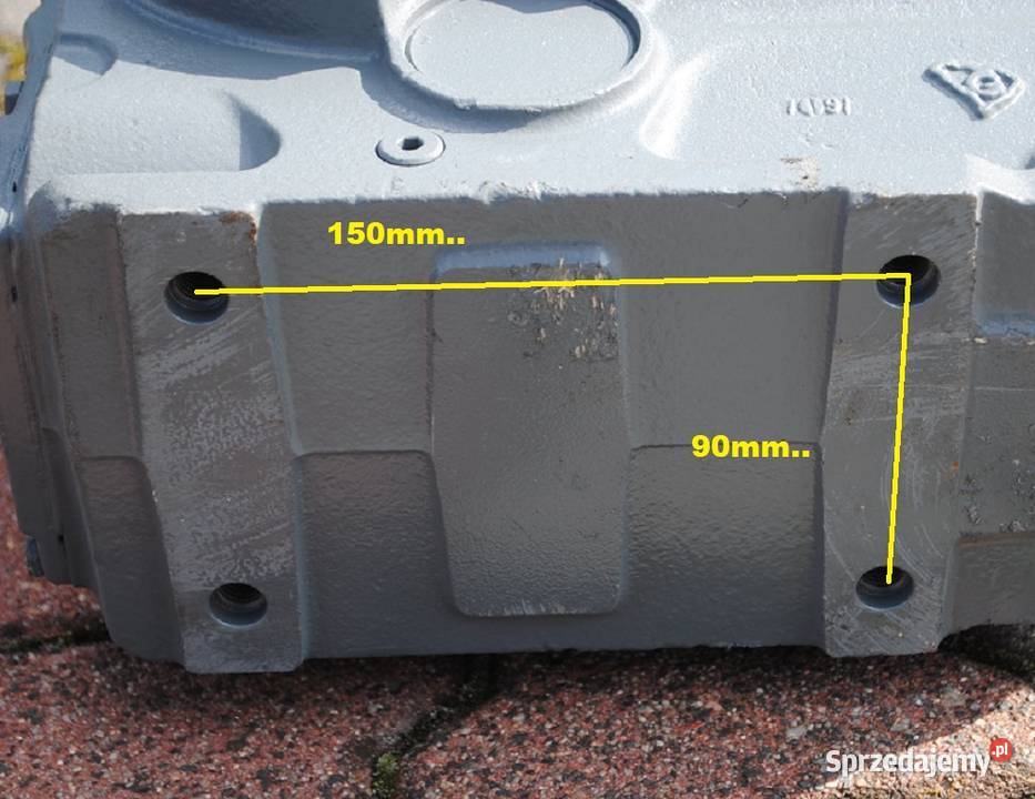 Motoreduktor kątowy 075kw 18obrmin z hamulcem lubuskie Kargowa sprzedam