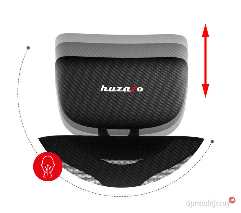 Fotel gamingowy Huzaro Combat 80 wysuwane Baranowo