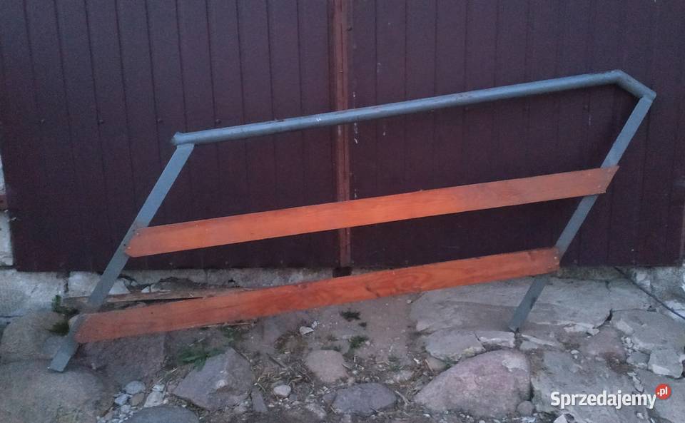 Poręcz balustrada barierka stalowa rura średnicy
