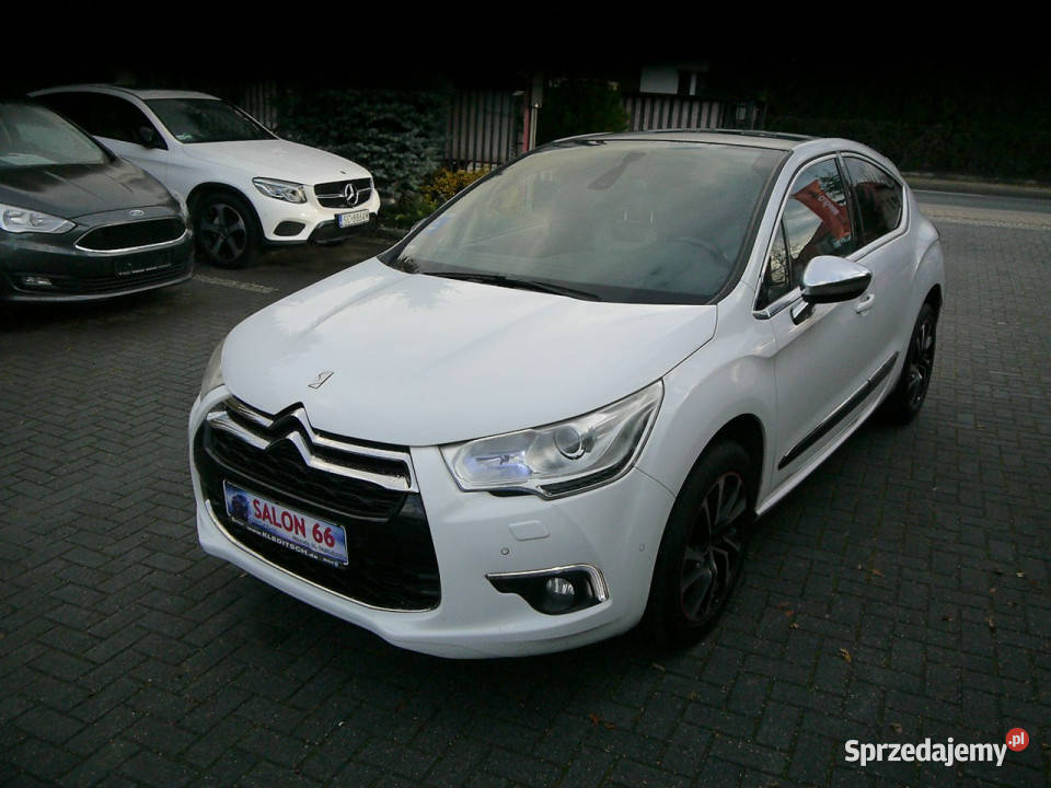 Citroen DS4 16d Ledy Xenon Skóra Stan b wielofunkcyjna kierownica śląskie Częstochowa