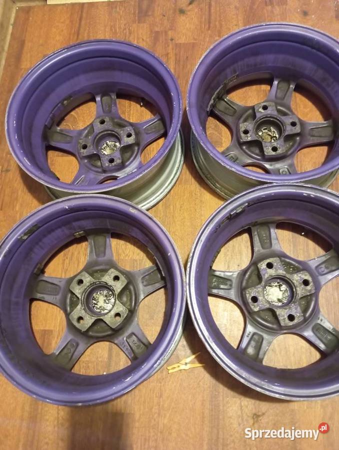 Komplet alufelg Aluett 4x100 625Jx14H2 Samochodowe Wrocław