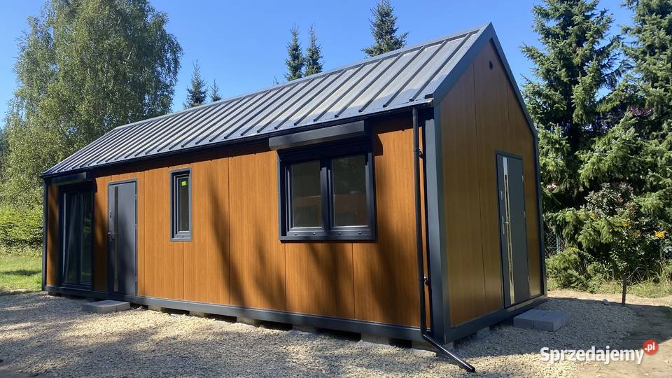 Domek letniskowycałoroczny 10x35 35m2 wyposażony Grójec