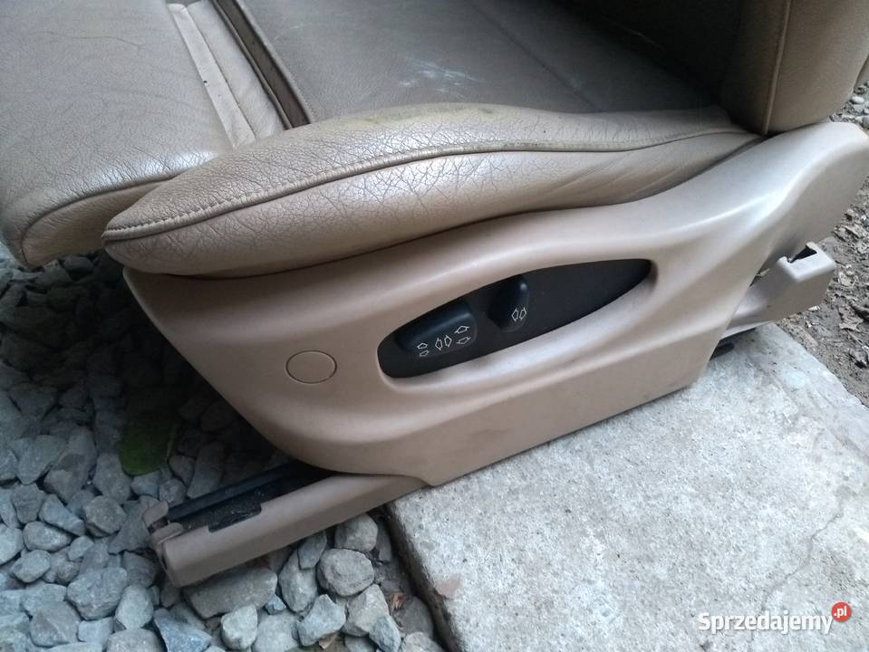 Fotele BMW X5 e 53 skora małopolskie Piwniczna-Zdrój