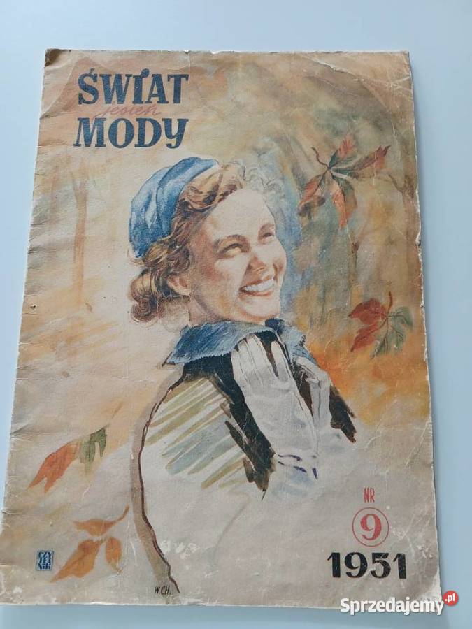 Świat mody Czasopismo 1951r 9 Jesień Pozostałe Wrocław