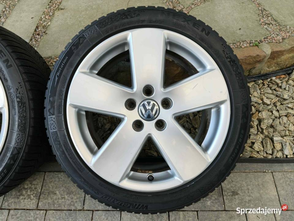 Alufelgi 17 5x112 opony 22545R17 VW Audi Seat Brzozów sprzedam