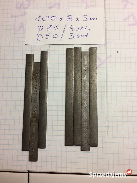 Płytka Osełka Wkładka Diamentowa Obróbka mazowieckie Warszawa