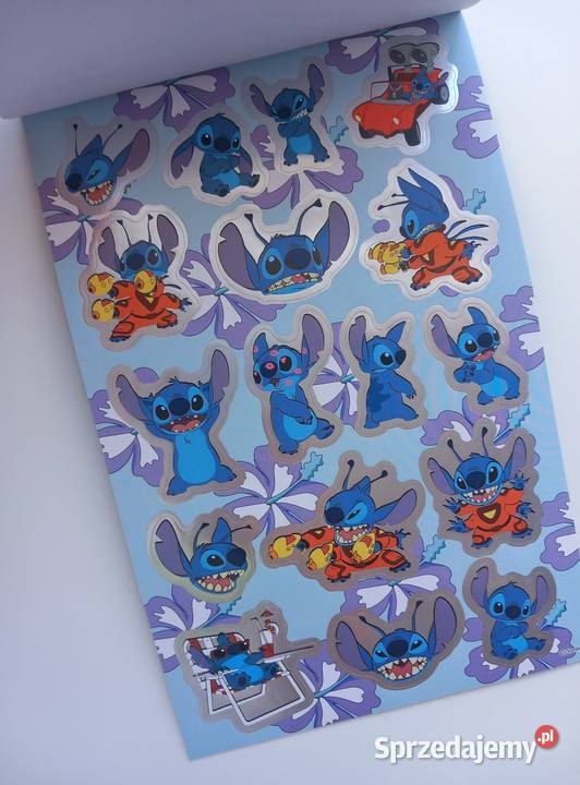 Naklejki Stitch 105 sztuk zachodniopomorskie Białogard