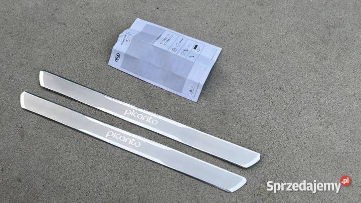 Nakładki Listwy ozdobne na progi KIA PICANTO Nur