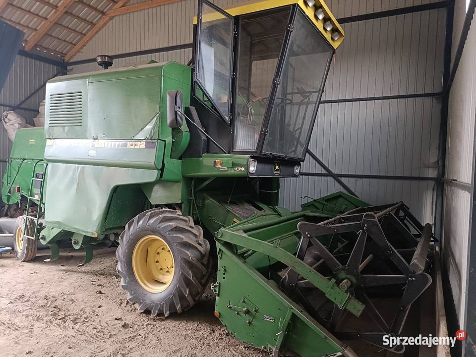 Kombajn John Deere 1032 małopolskie Grzegorzowice Małe