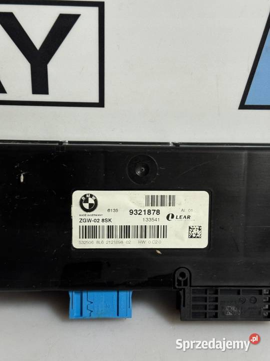 BMW F01 F06 F07 F10 F11 MODUŁ STEROWNIK ZGW