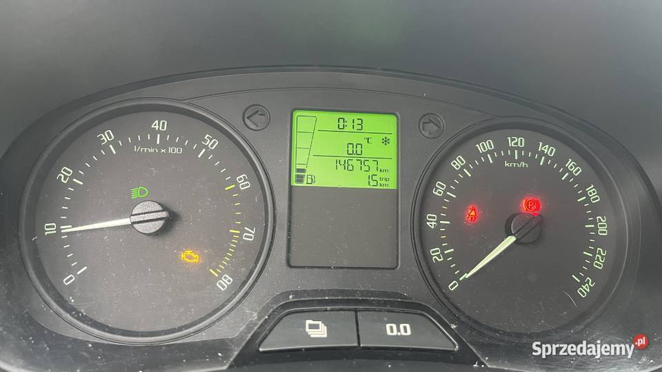 Skoda Fabia 2011 12 benzyna uszkodzony silnik Gdańsk