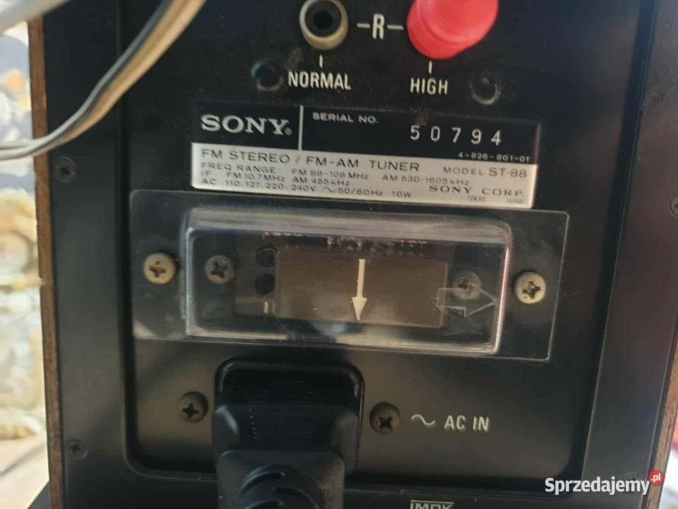 Sony st 88 radio vintage podkarpackie