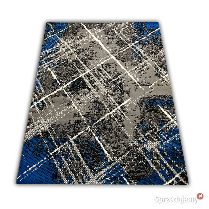 NOWOCZESNY DYWAN 120X170 CARLO4298 GREY JEANS Dom i Ogród Białystok