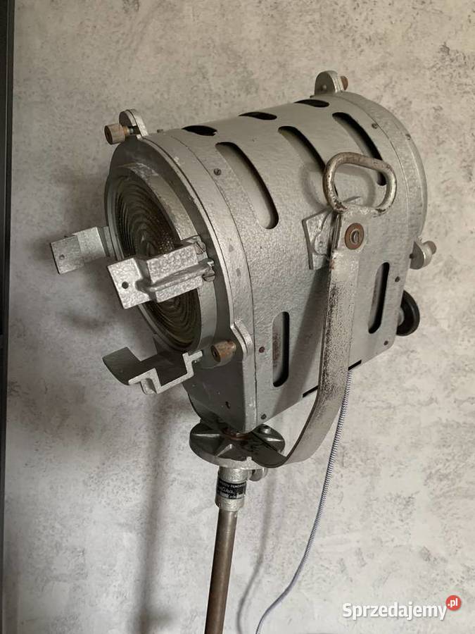 Lampa ikona PRL teatralna Vintage loft Poznań