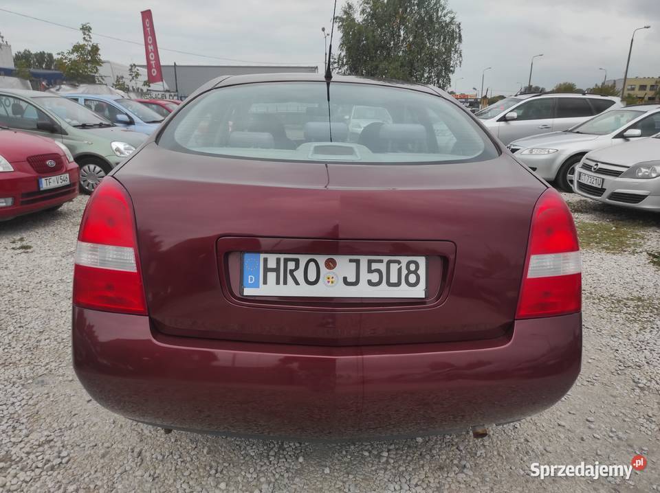 NISSAN PRIMERA 2003 R 18 BENZYNA BEZ RDZY Toruń sprzedam