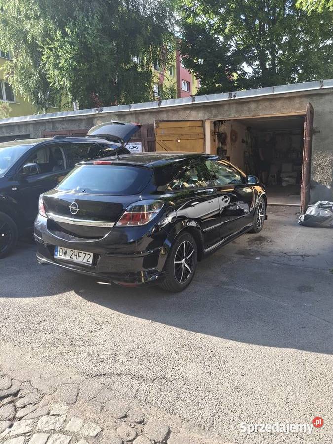 Opel Astra H GTC 16 2006r 215 przebiegu dolnośląskie Wałbrzych sprzedam